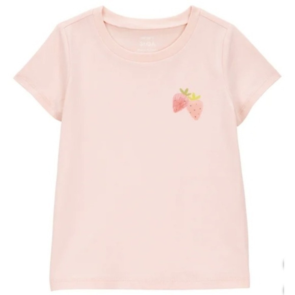 Carter's Kids' 3-piece Strawberry Playwear Set Pink 4T New with Tags! - Picture 7 of 9